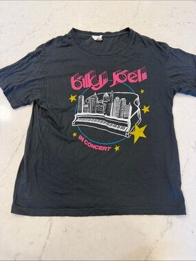 Letluv Billy Joel Concert Graphic Tee Size XS
